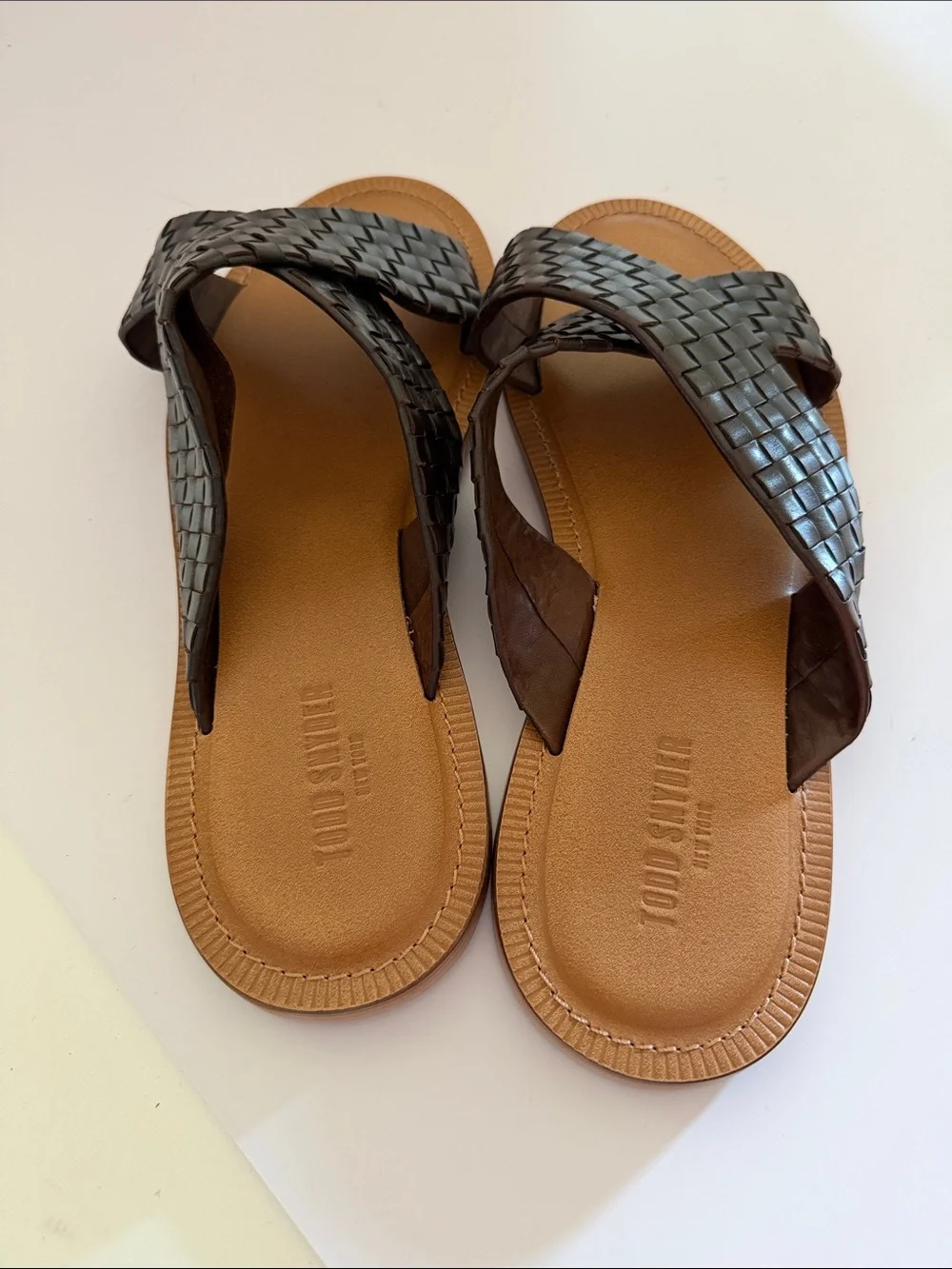 Todd Snyder leather slide